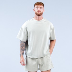 Camiseta DFYNE Recharge Graphic Hombre Gris | 2706-NAJVC