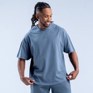 Camiseta DFYNE Recharge Hombre Gris | 4963-DWHEV
