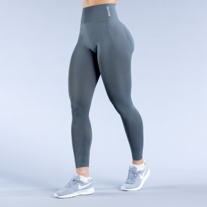 Leggings DFYNE Dynamic Mujer Gris | 4215-XQDVU