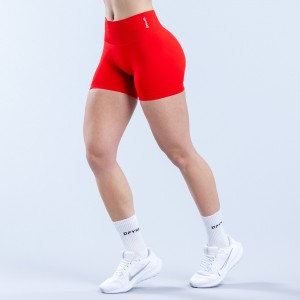 Shorts DFYNE Defy 4.5" Mujer Naranjas | 2365-AHQOX