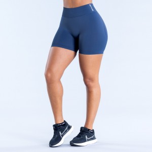 Shorts DFYNE Dynamic 4.5" Mujer Azules Oscuro | 6054-HJIVA