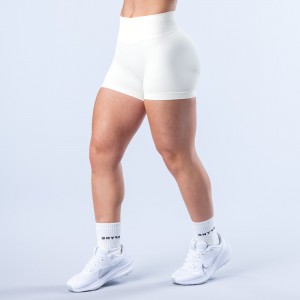 Shorts DFYNE Impact 4.5" Mujer Blancas | 3607-ATLWC