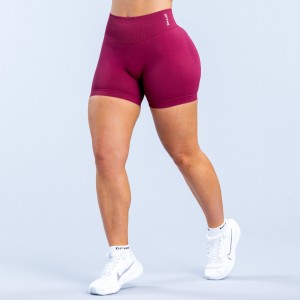 Shorts DFYNE Impact 4.5" Mujer Fucsia | 3569-NXIPM