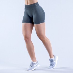 Shorts DFYNE Impact 4.5" Mujer Gris | 0463-CYKIJ