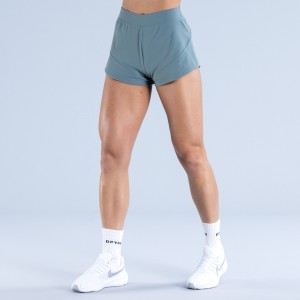 Shorts DFYNE Origin Training Mujer Verde Oliva | 3597-KOFBE