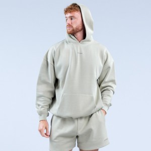 Sudadera con Capucha DFYNE Recharge Hombre Gris | 4685-ZCRPV