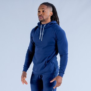 Sudadera con Capucha DFYNE Stealth Midweight Hombre Azules | 8693-PTXVZ