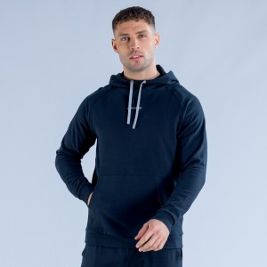 Sudadera con Capucha DFYNE Stealth Midweight Hombre Negras | 3574-RXQIA