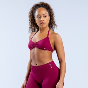 Sujetador Deportivo DFYNE Impact Strappy Mujer Fucsia | 2359-BECKA