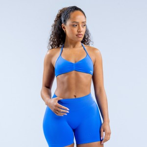 Sujetador Deportivo DFYNE Impact Strappy Mujer Azules | 3546-QDSAX