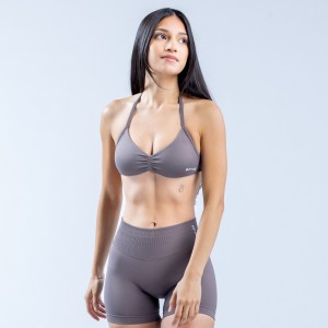 Sujetador Deportivo DFYNE Impact Strappy Mujer Moradas | 0316-NHRWM