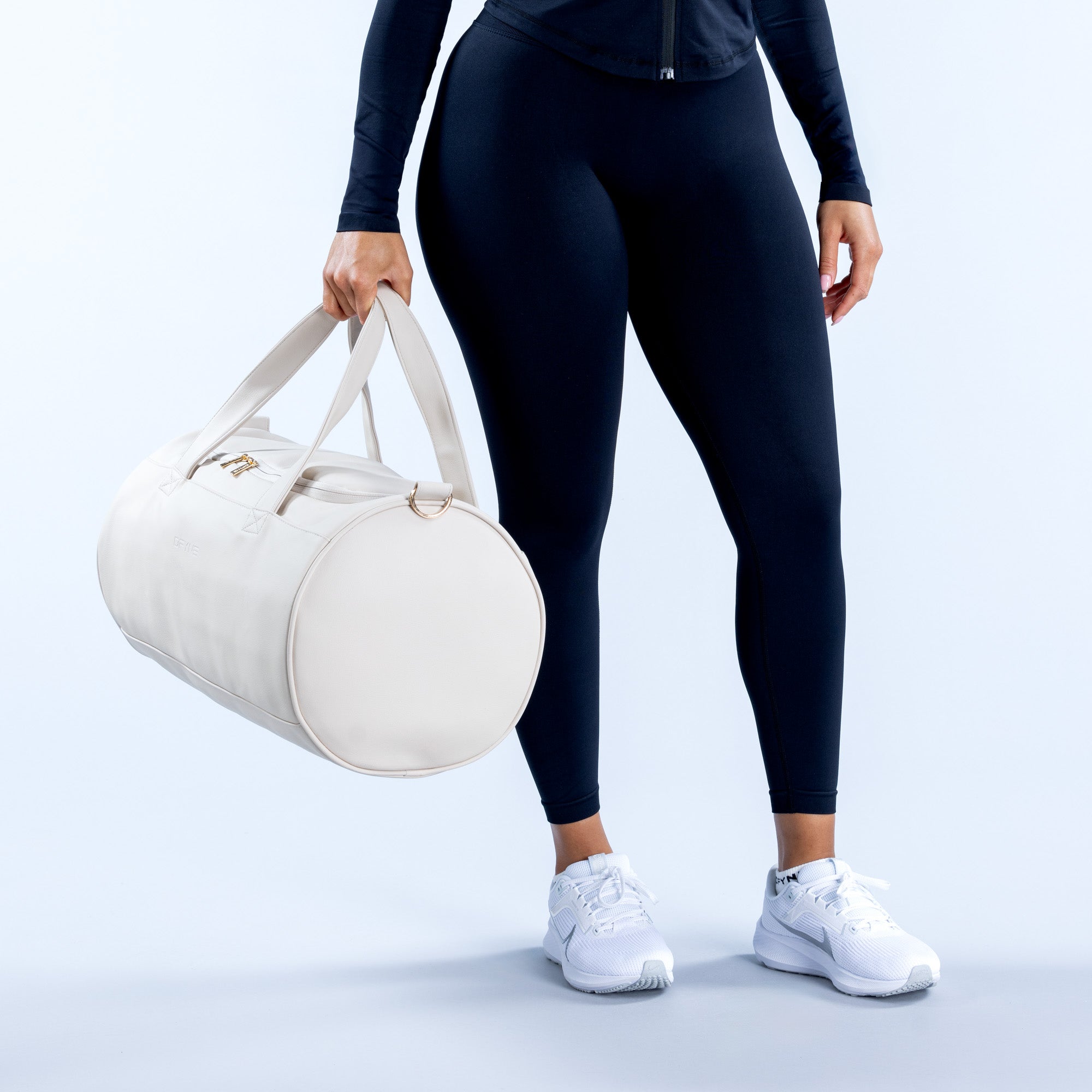 Bolsa Duffle DFYNE Mujer Blancas | 5824-DFEUH