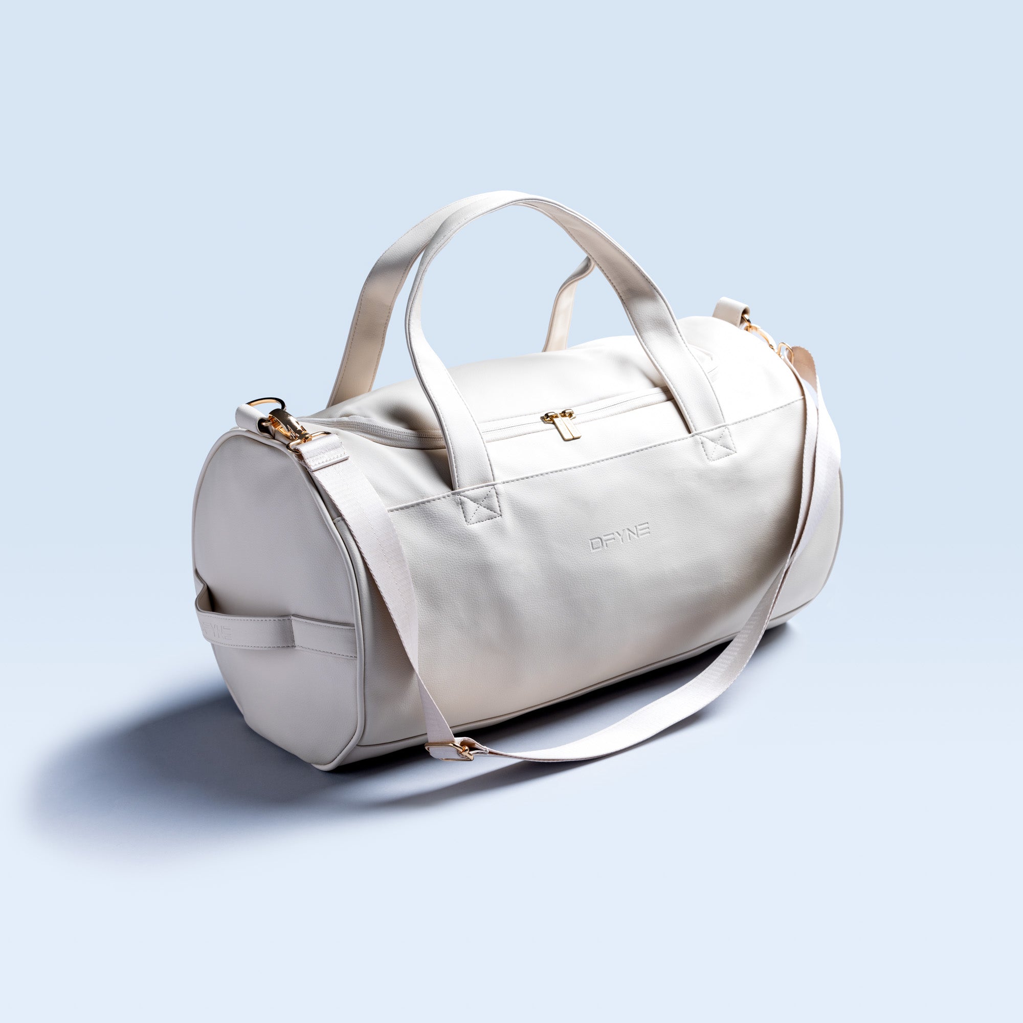 Bolsa Duffle DFYNE Mujer Blancas | 5824-DFEUH