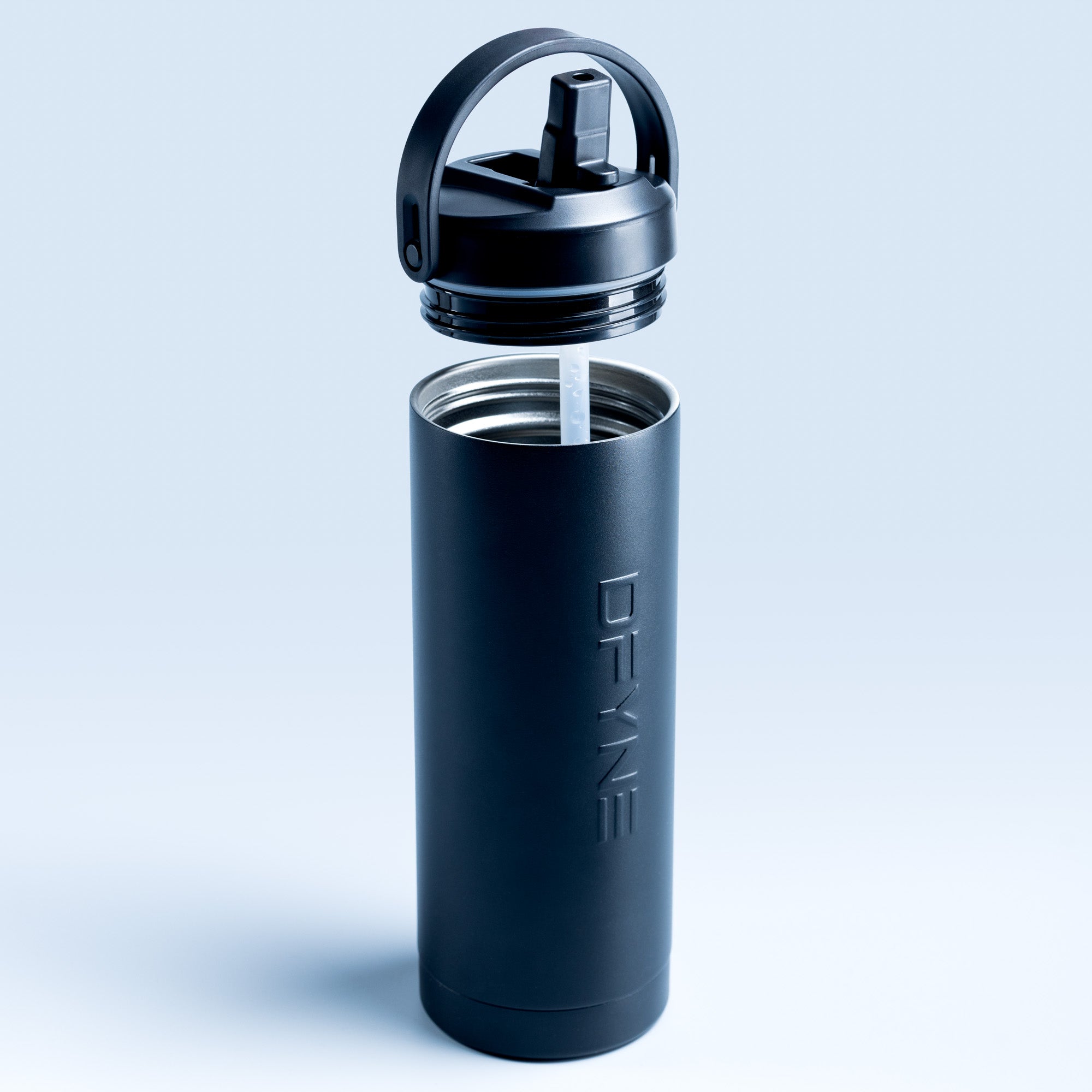 Botellas de Agua DFYNE Mujer Negras | 5287-TMQVX