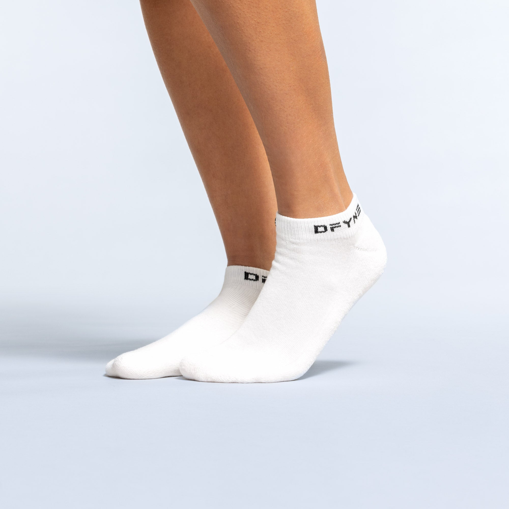 Calcetines DFYNE Revive Ankle Mujer Blancas Negras | 2074-BXFVA