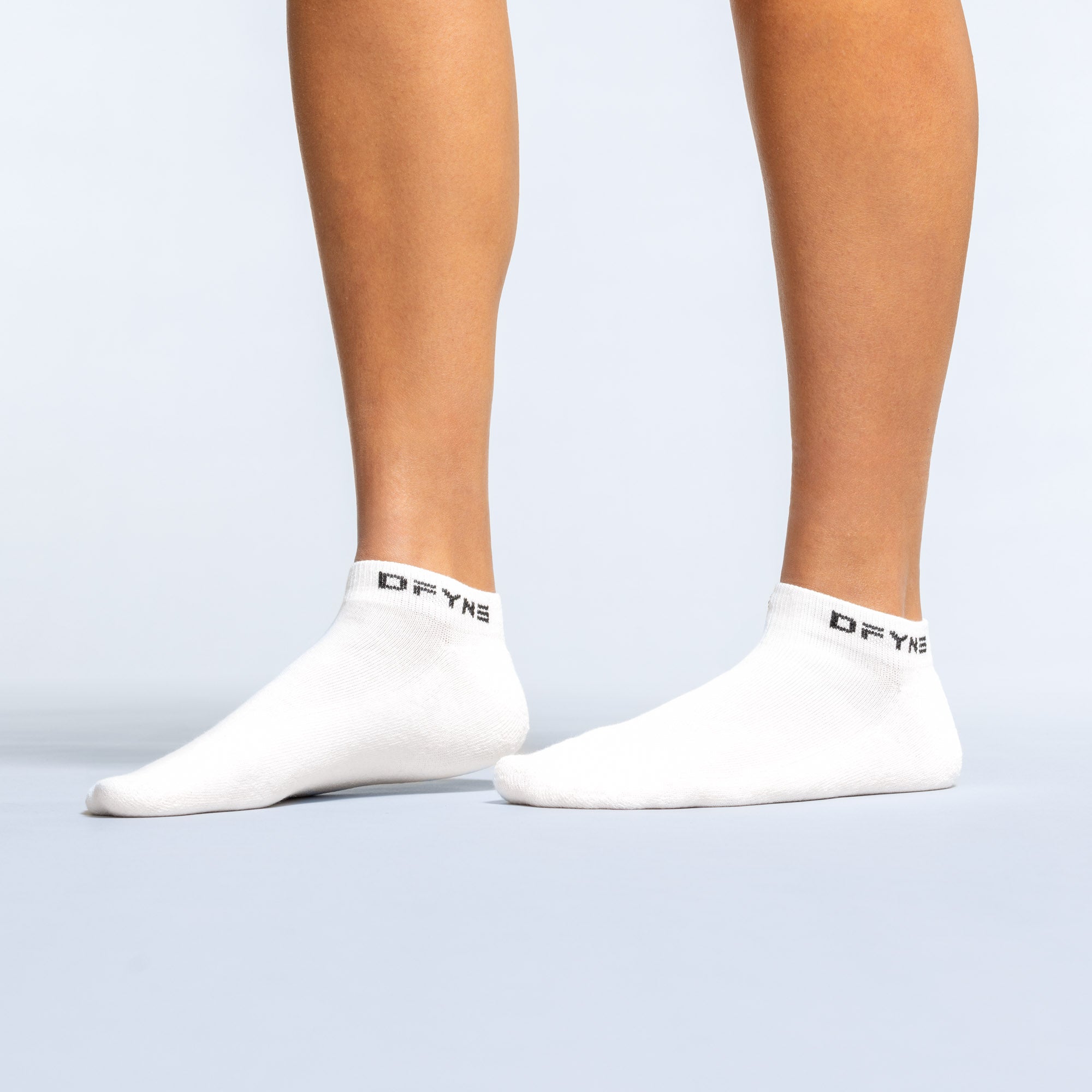 Calcetines DFYNE Revive Ankle Mujer Blancas Negras | 2074-BXFVA