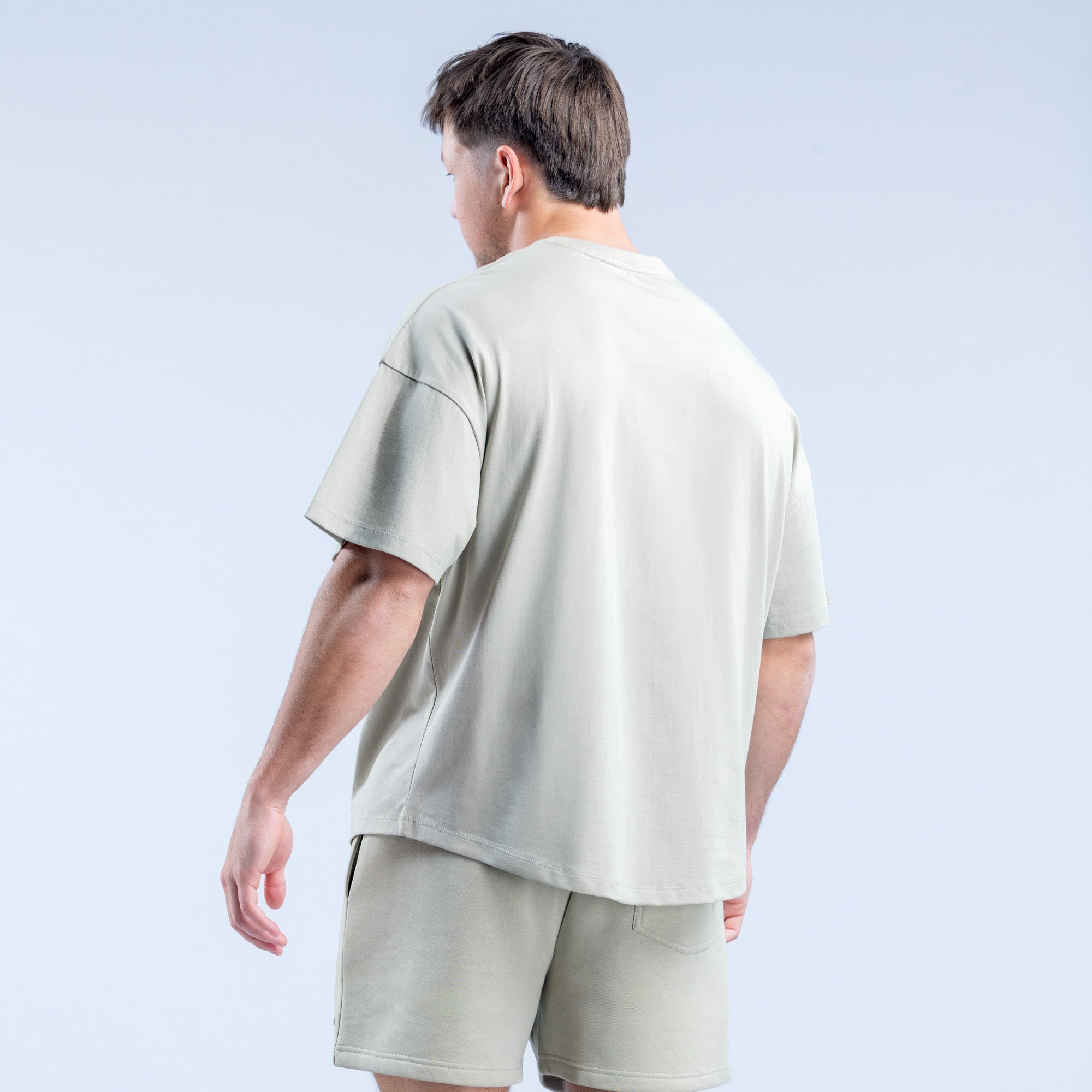 Camiseta DFYNE Recharge Hombre Gris | 6718-DWKCZ