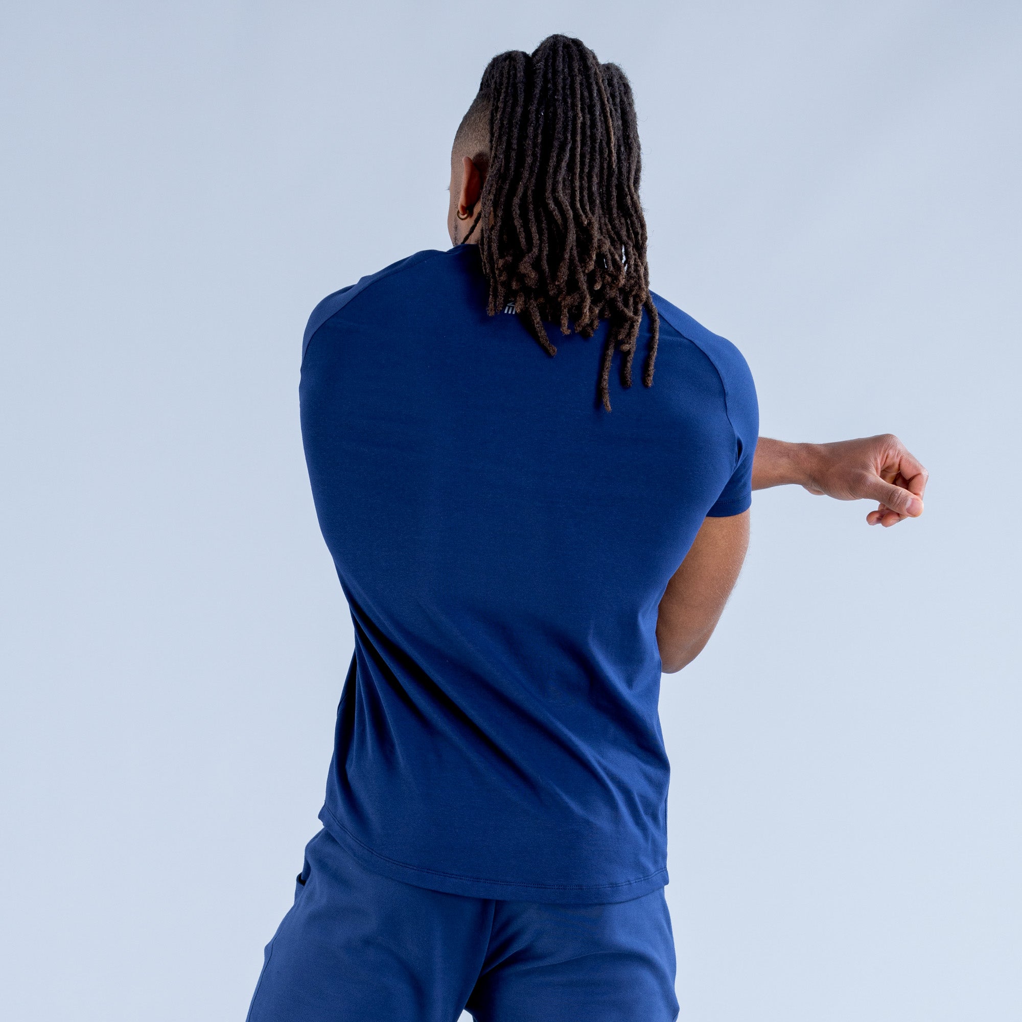 Camiseta DFYNE Stealth Hombre Azules | 4876-INRGV