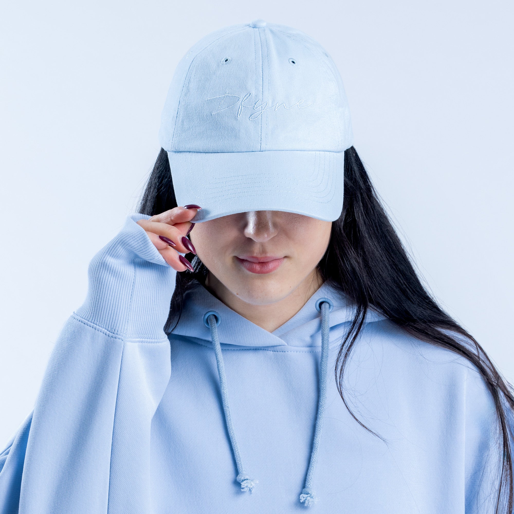 Gorra DFYNE Script Mujer Azules | 6048-PKSLB