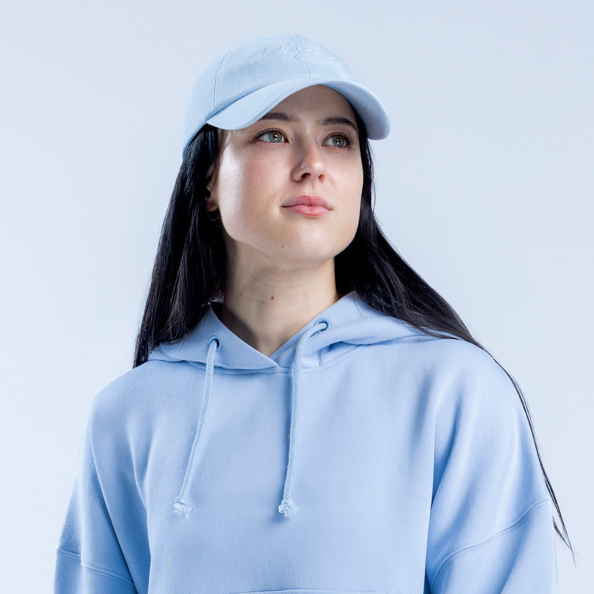 Gorra DFYNE Script Mujer Azules | 6048-PKSLB