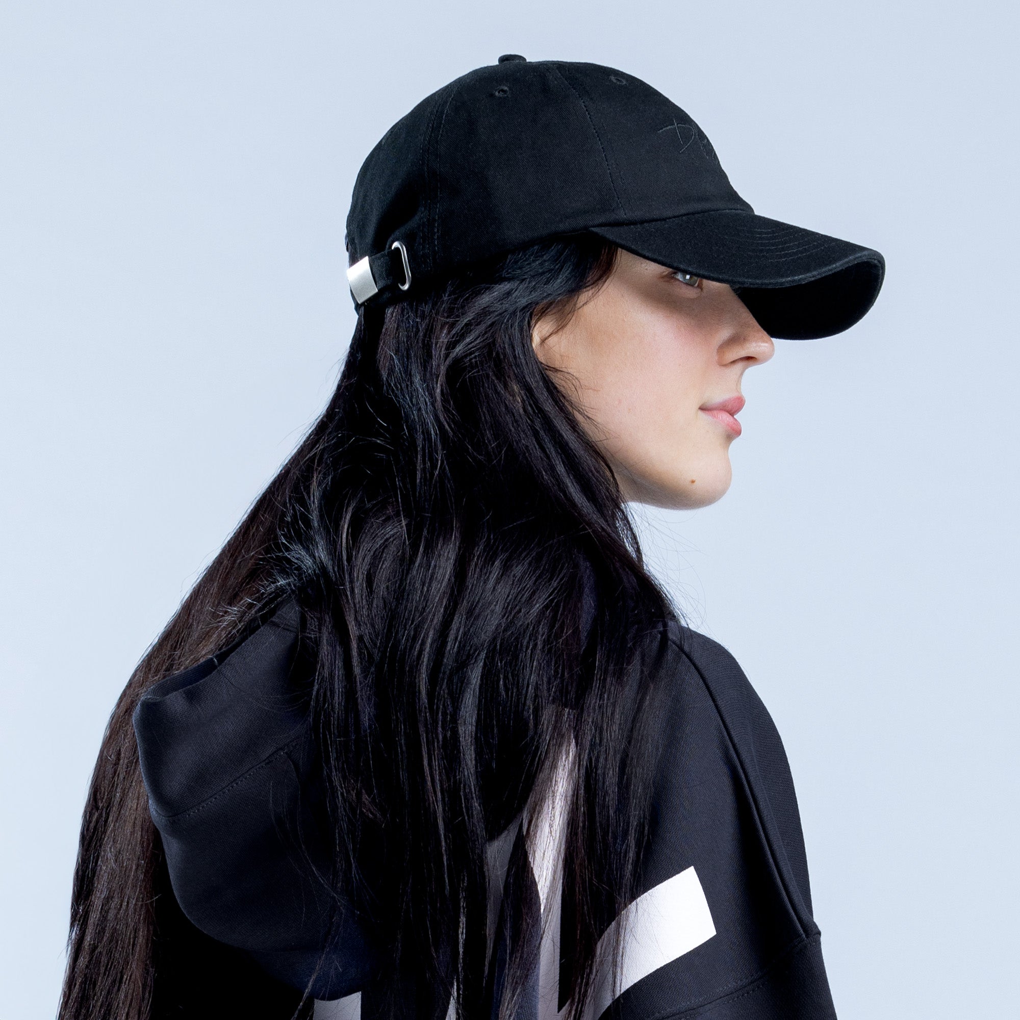 Gorra DFYNE Script Mujer Negras | 6528-LXFAW