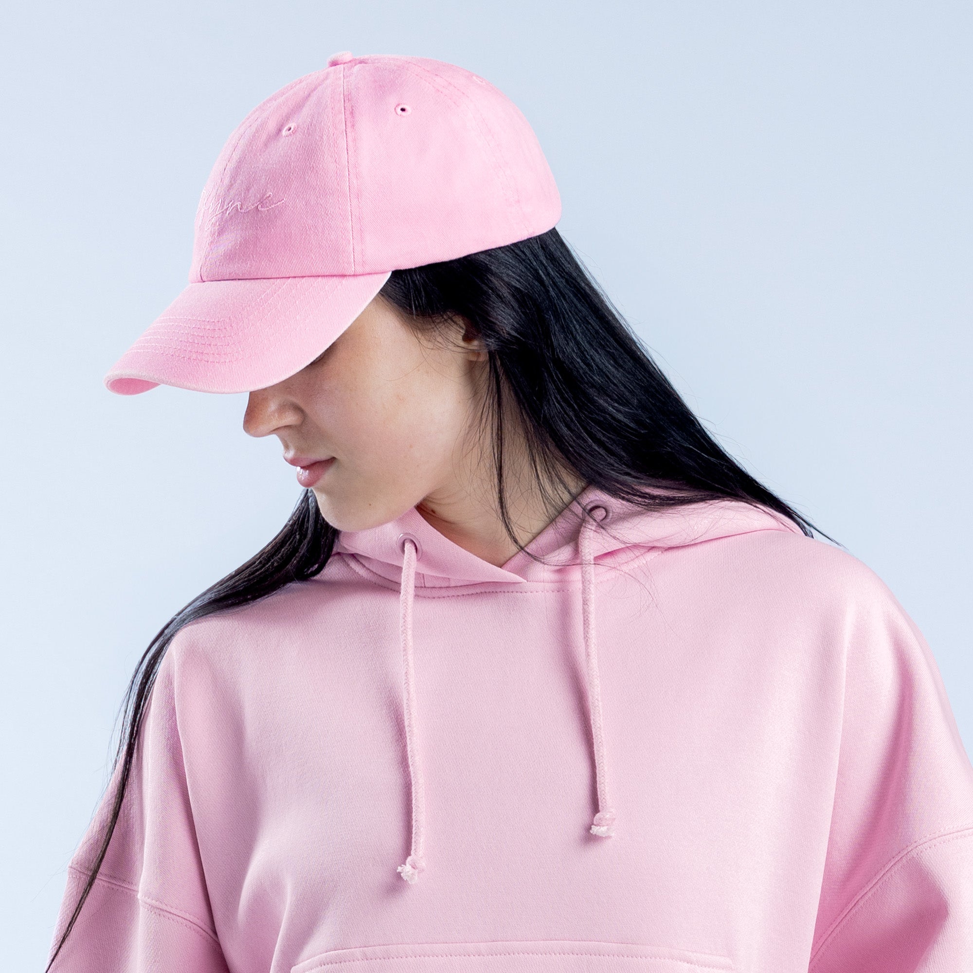 Gorra DFYNE Script Mujer Rosas Claro Rosas | 9761-PRIYF