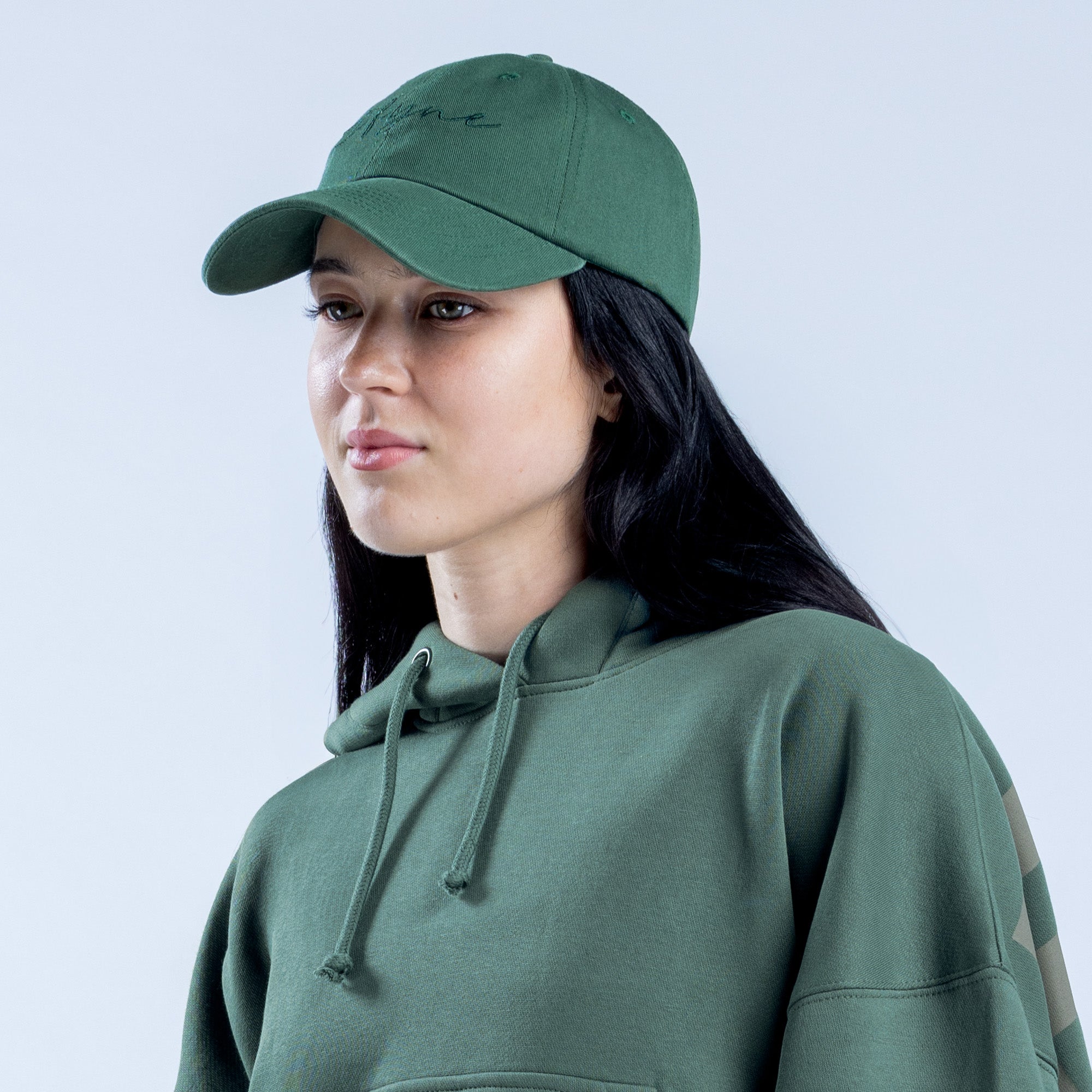 Gorra DFYNE Script Mujer Verde | 9458-YPNWZ