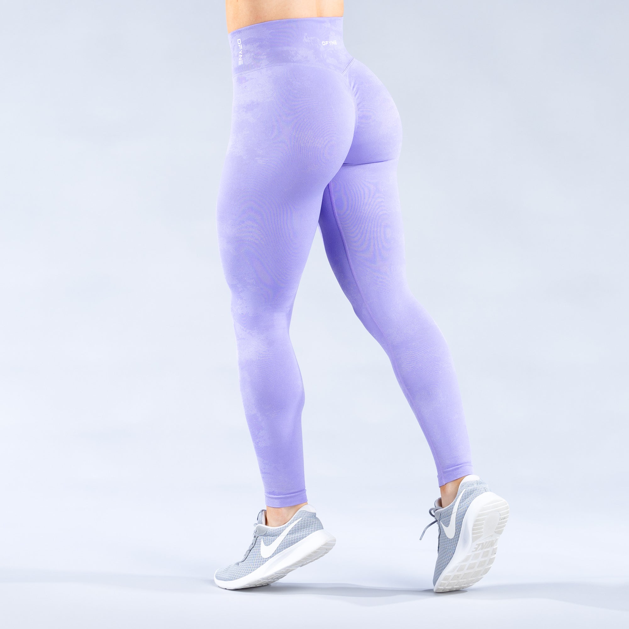Leggings DFYNE Dynamic Mist Mujer Blancas | 5298-YXNCV