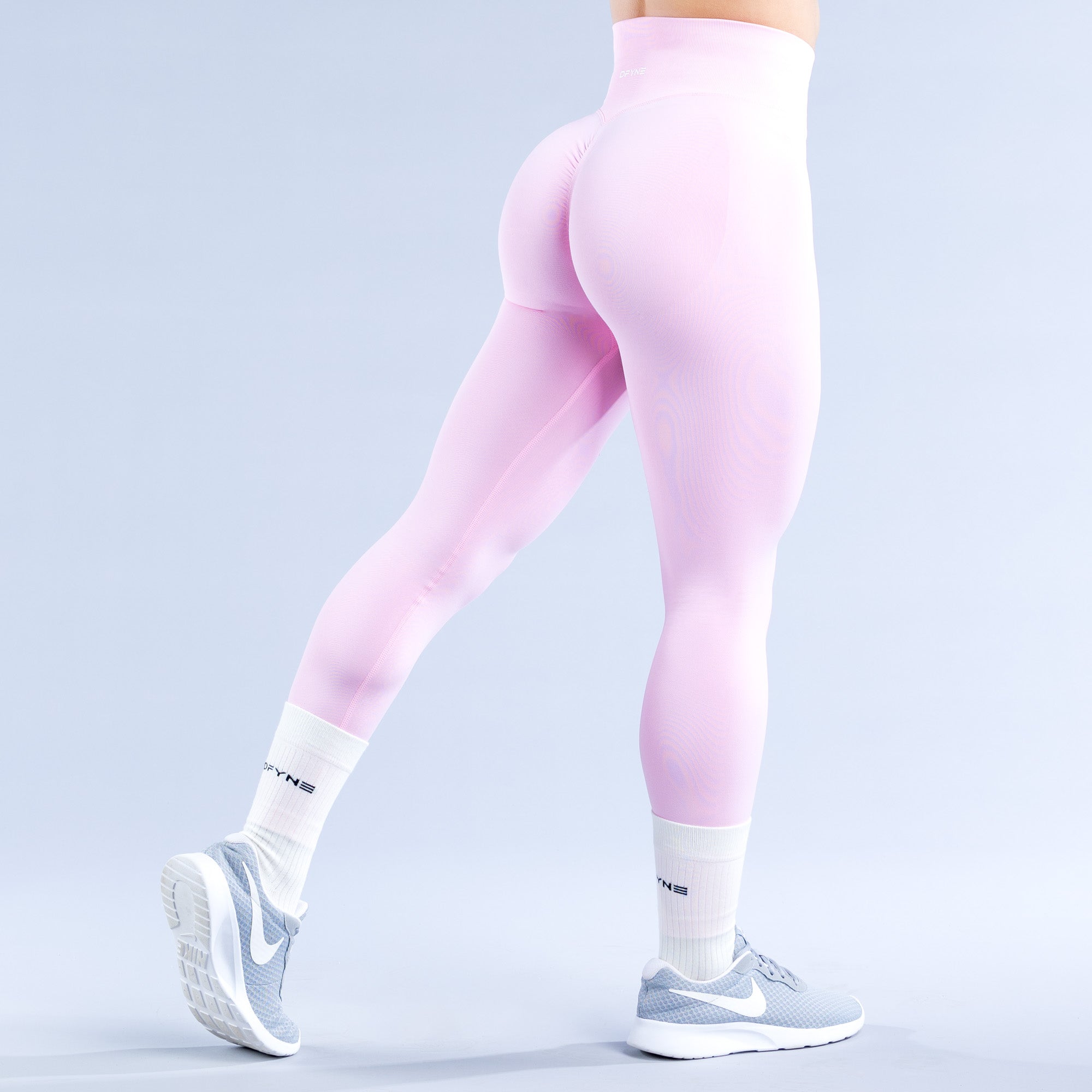 Leggings DFYNE Dynamic Mujer Rosas Claro Rosas | 2508-NCQZH