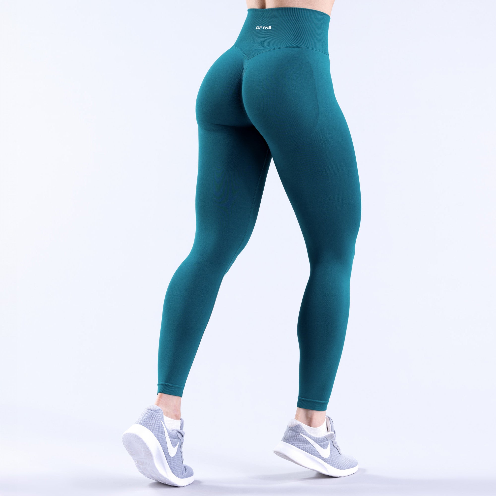 Leggings DFYNE Dynamic Mujer Verde | 2567-OGBFT