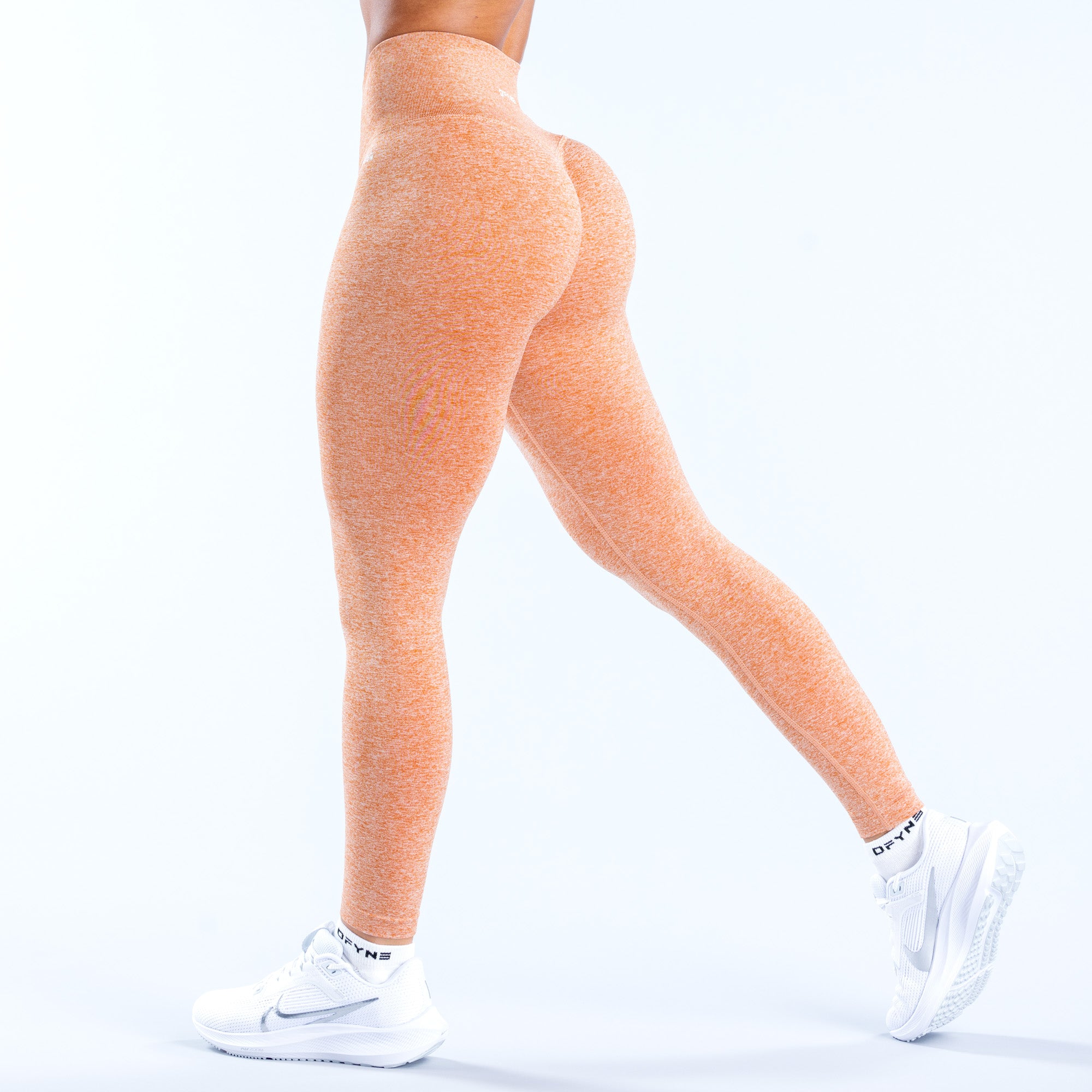 Leggings DFYNE Hannah Pearson Mujer Coral | 7349-JYFSU
