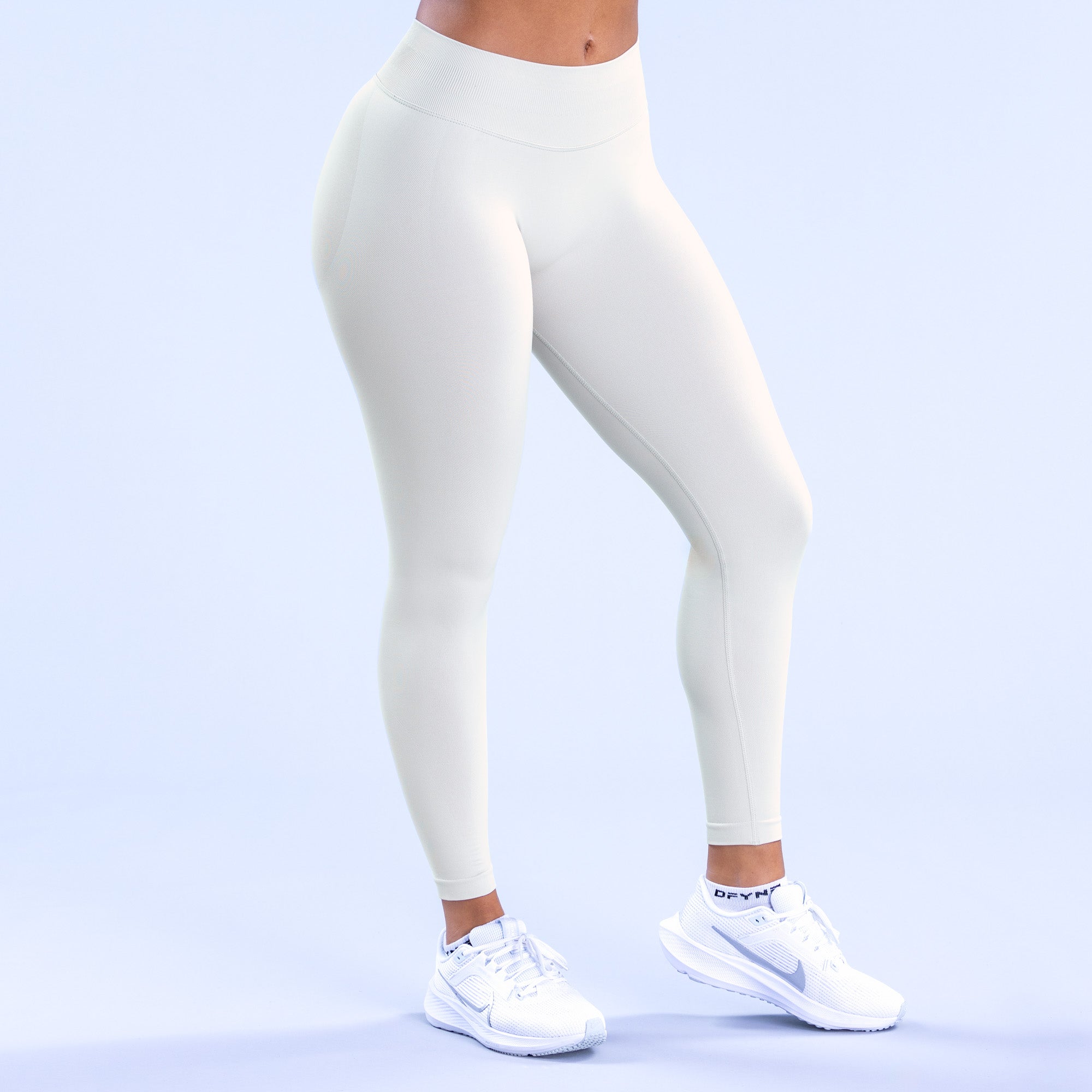 Leggings DFYNE Impact Mujer Blancas | 7035-TCDEO