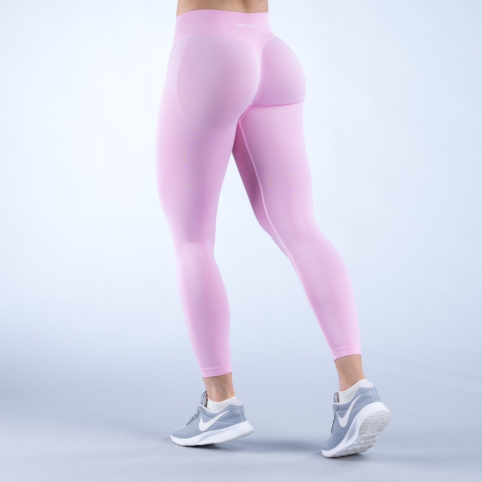Leggings DFYNE Impact Mujer Rosas Claro Rosas | 3698-XCSLM