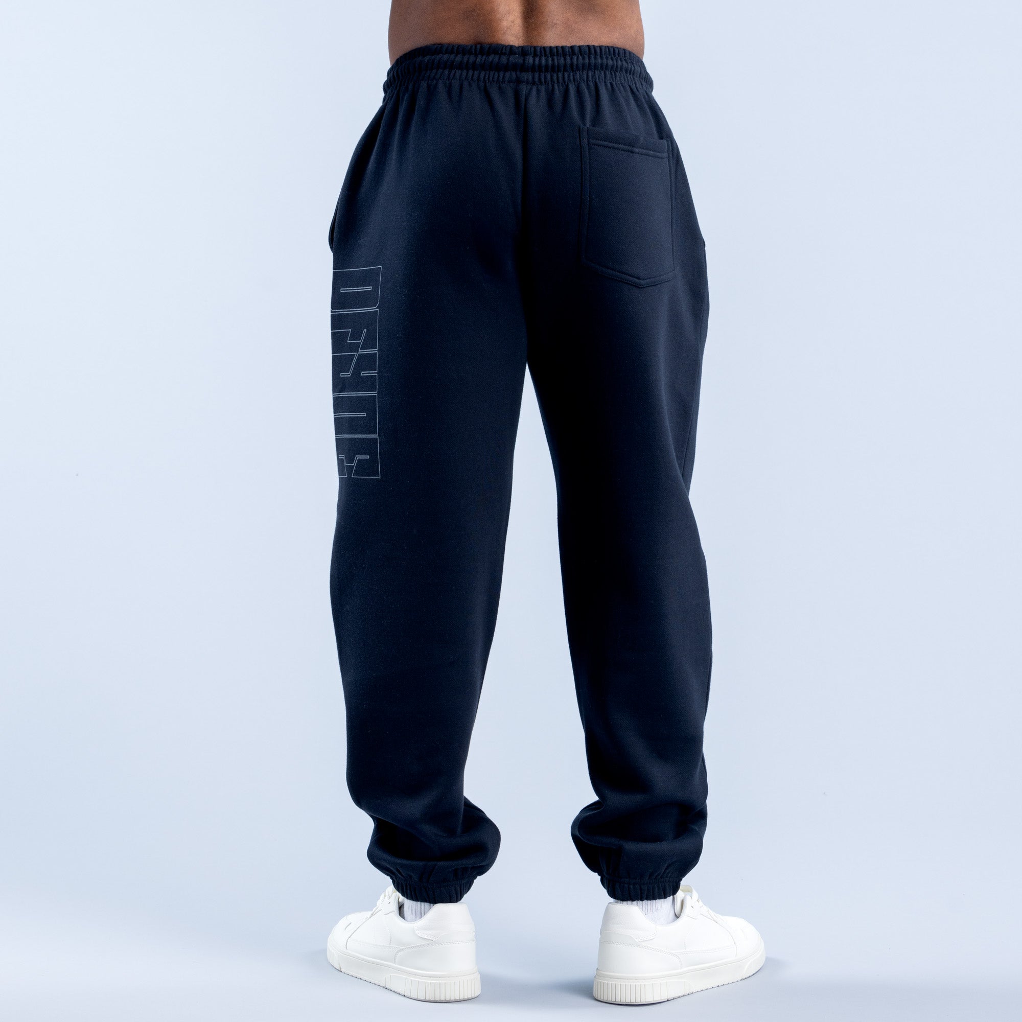Pantalon Jogger DFYNE Recharge Graphic Hombre Negras | 1089-BDIMC