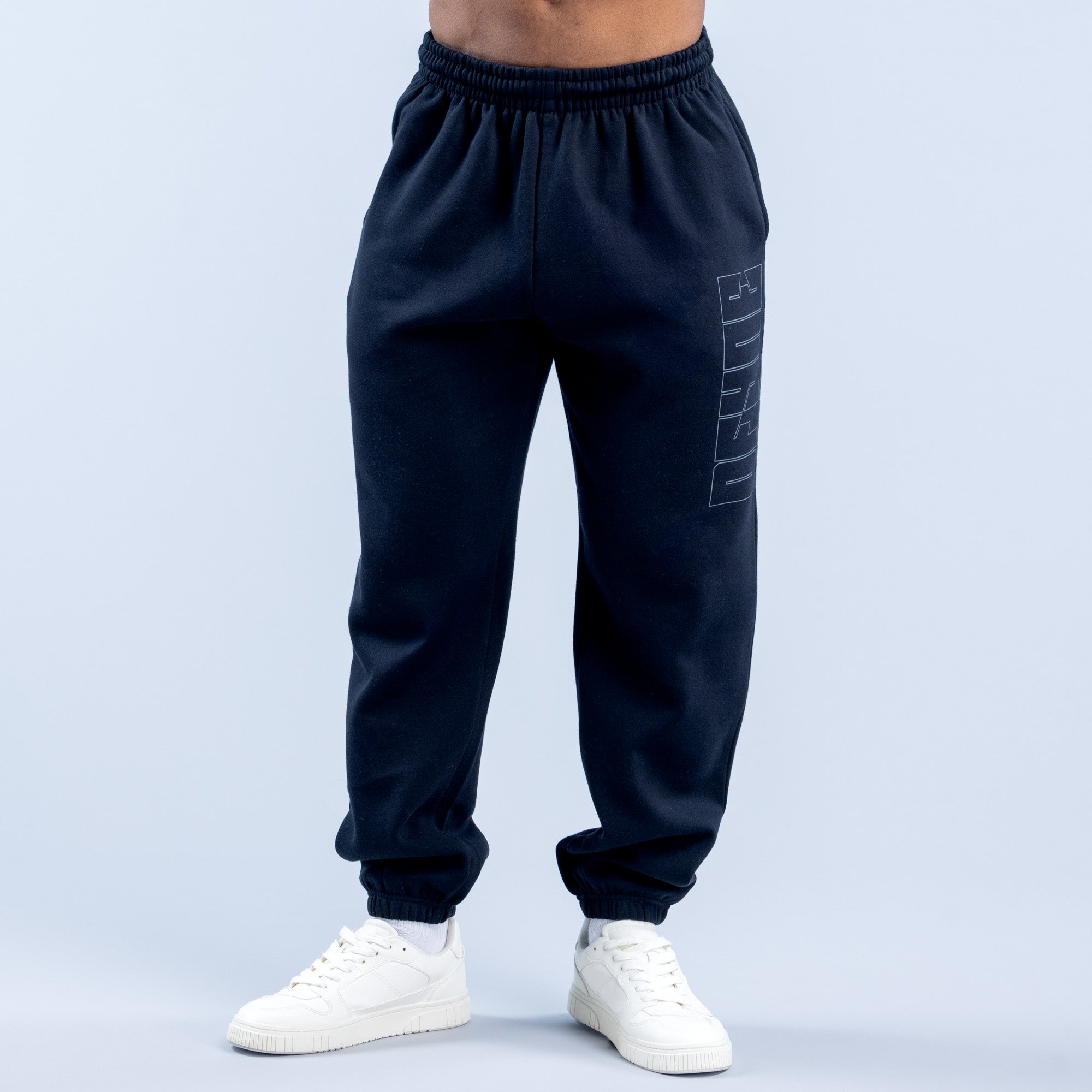 Pantalon Jogger DFYNE Recharge Graphic Hombre Negras | 1089-BDIMC