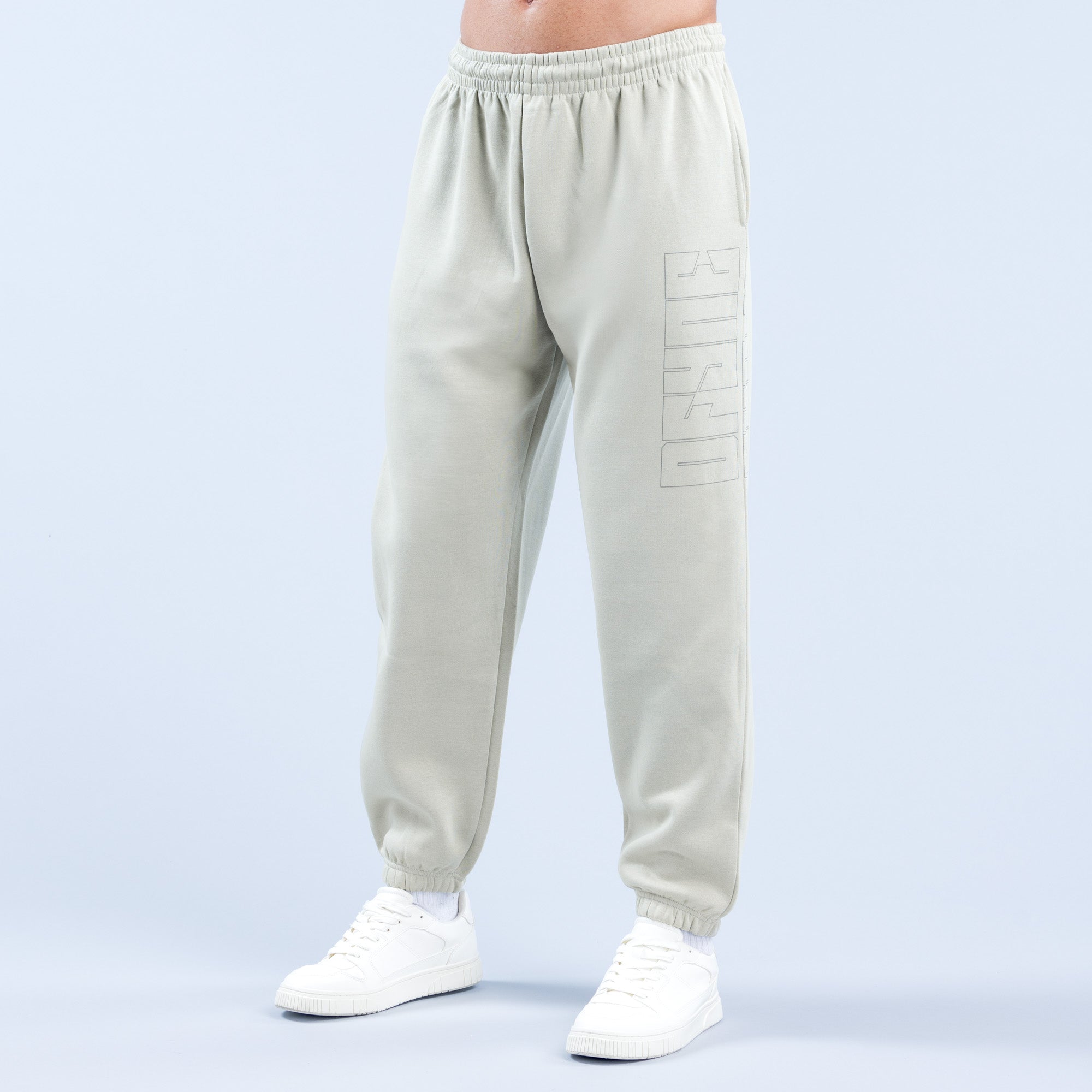 Pantalon Jogger DFYNE Recharge Graphic Hombre Gris | 4907-XRYDG