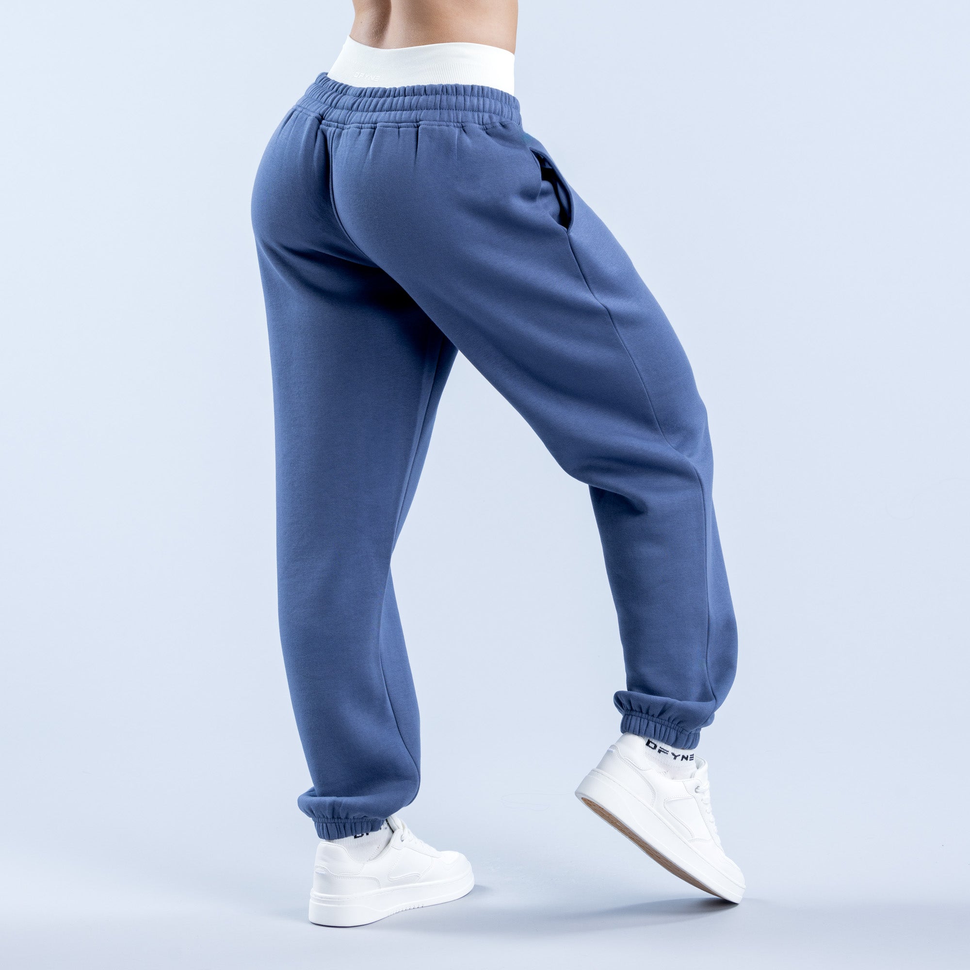 Pantalon Jogger DFYNE Revive Heavy Weight Mujer Azules Oscuro | 7312-IYQUP