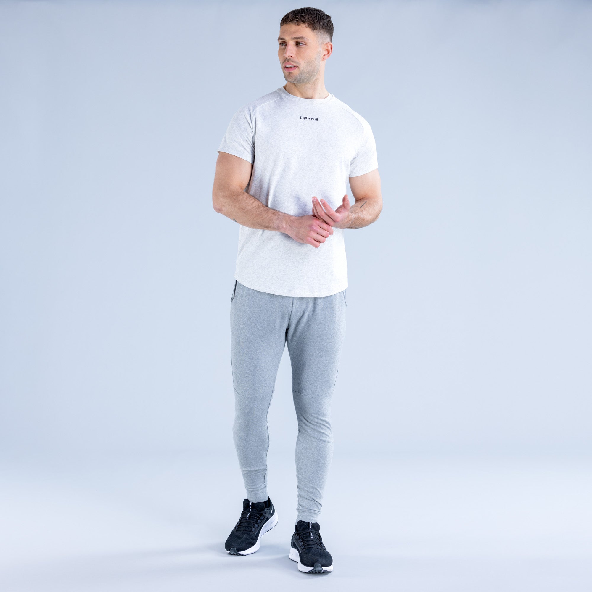 Pantalon Jogger DFYNE Stealth Tapered Hombre Gris | 1983-ATQJY