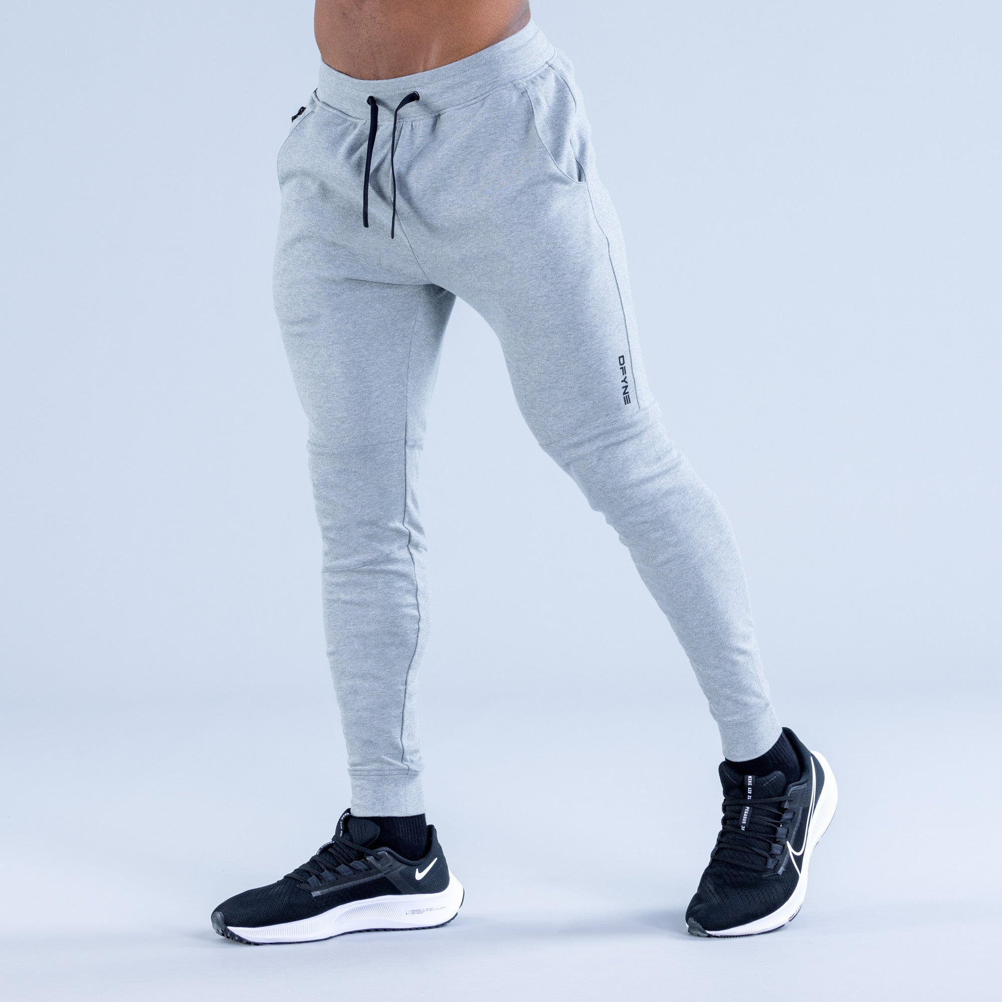 Pantalon Jogger DFYNE Stealth Tapered Hombre Gris | 1983-ATQJY