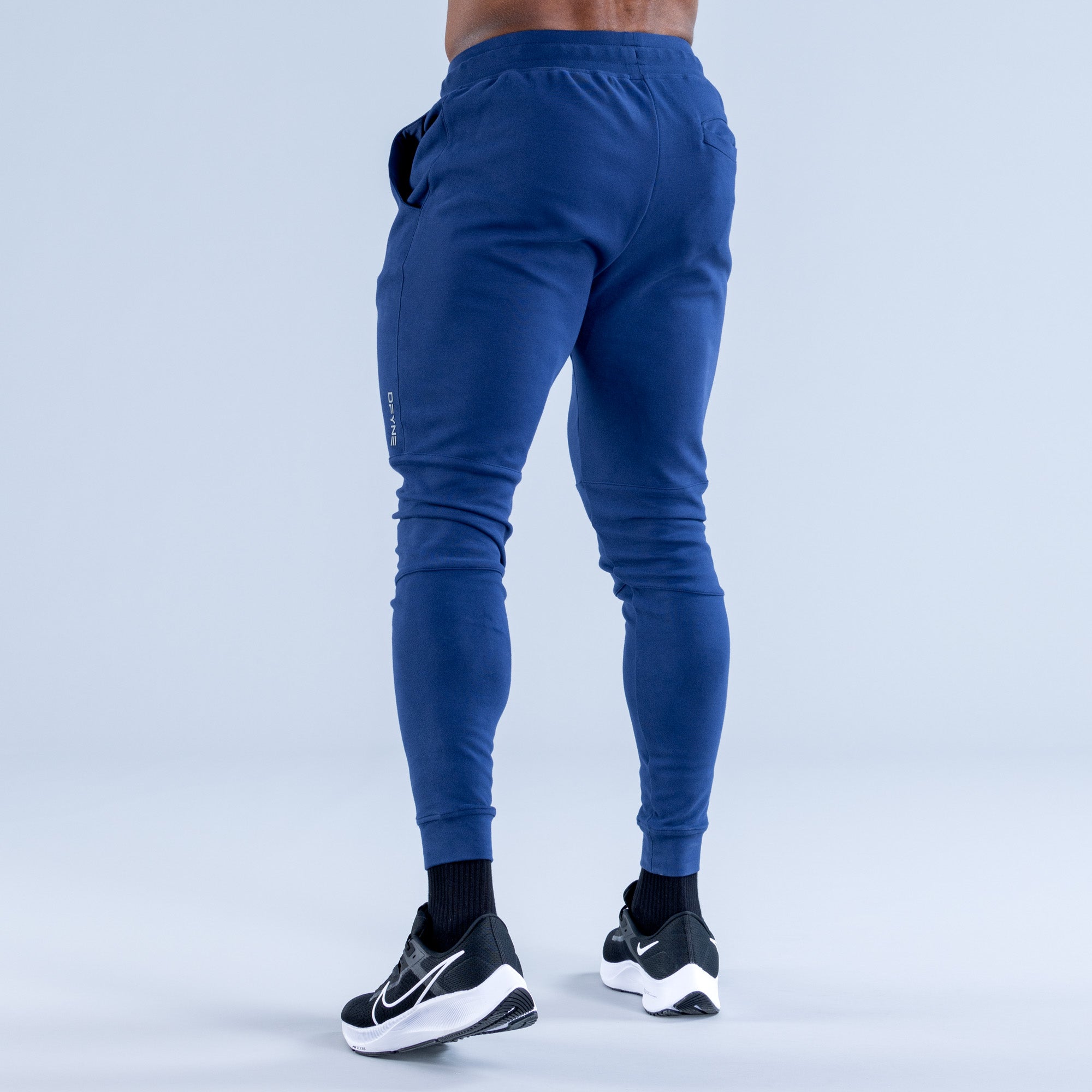 Pantalon Jogger DFYNE Stealth Tapered Hombre Azules | 2089-CHFPE