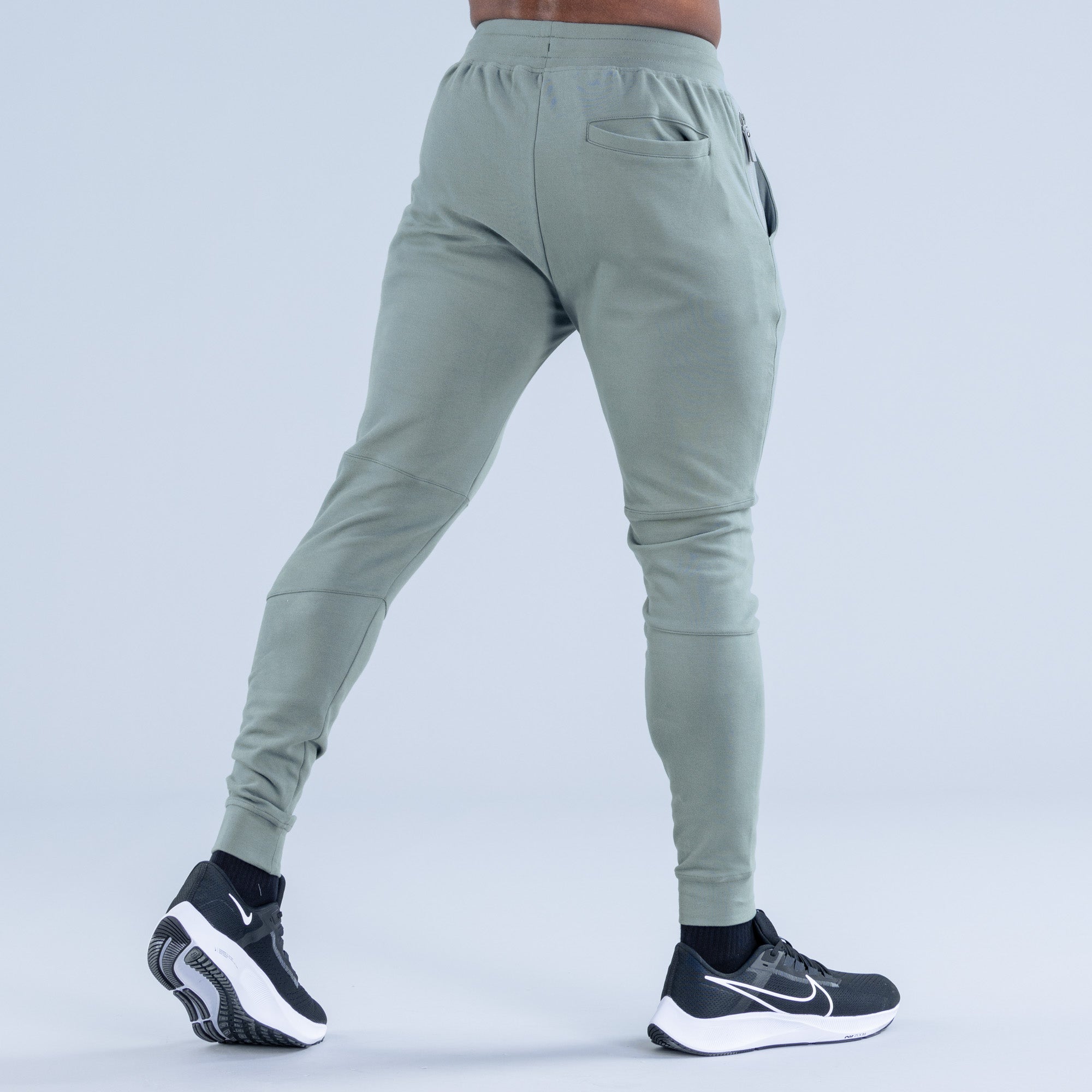 Pantalon Jogger DFYNE Stealth Tapered Hombre Verde Oliva | 3680-ZTWDC