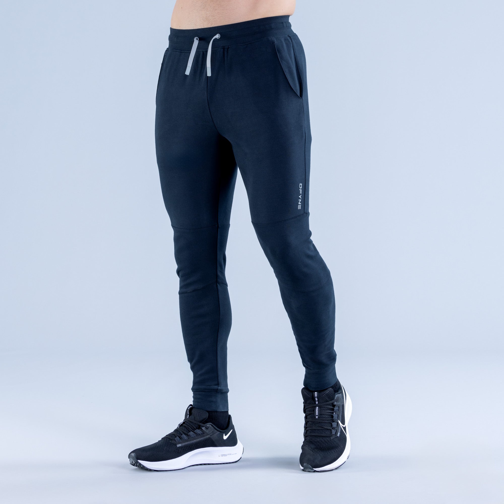 Pantalon Jogger DFYNE Stealth Tapered Hombre Negras | 8762-ZFVRE