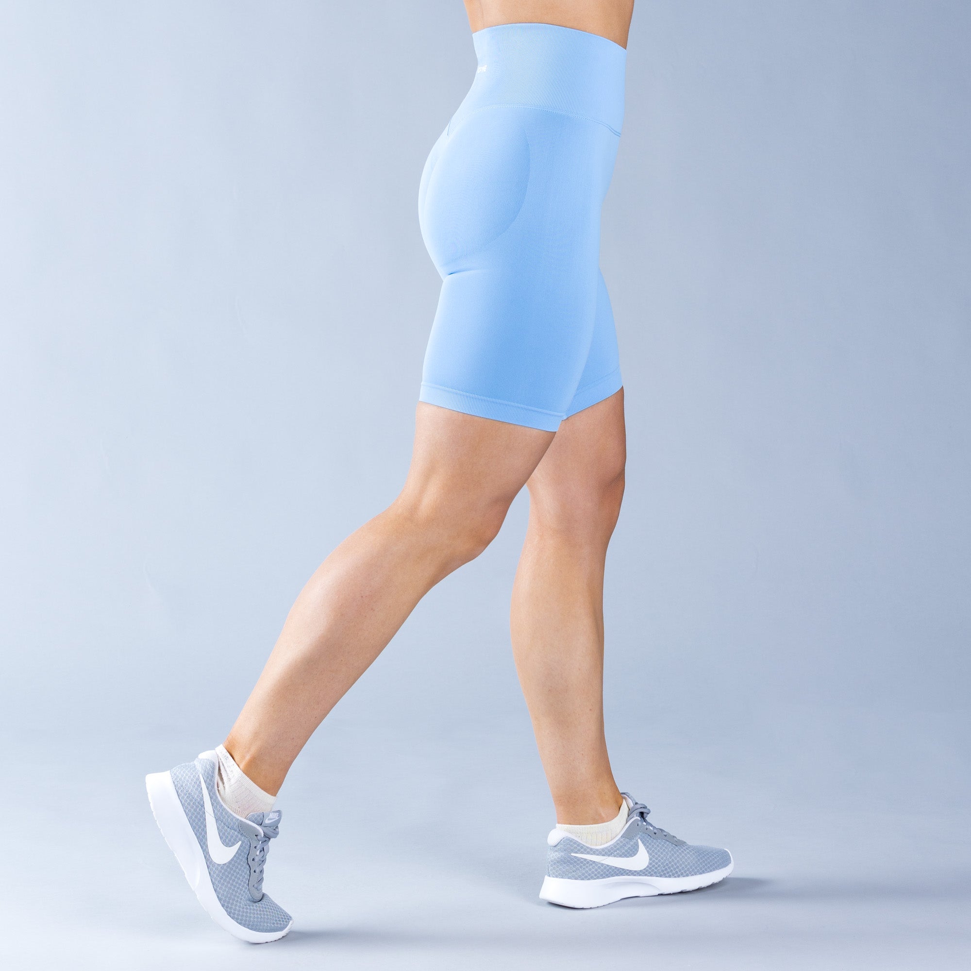 Shorts DFYNE Dynamic Mujer Azules Claro | 3074-QOXCI