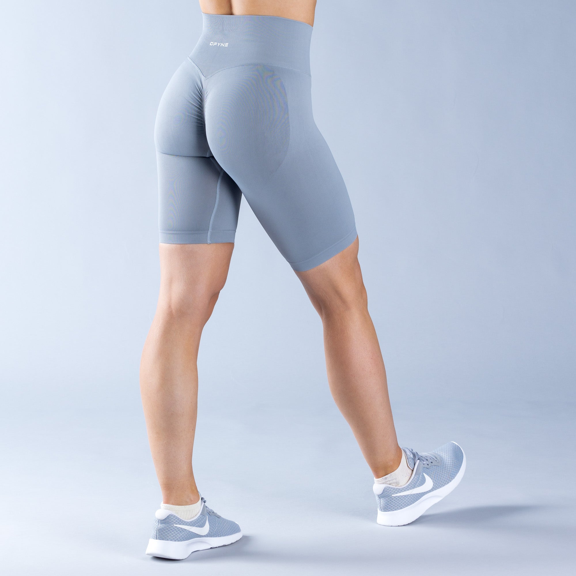 Shorts DFYNE Dynamic Mujer Gris Claro | 1025-OZDSF
