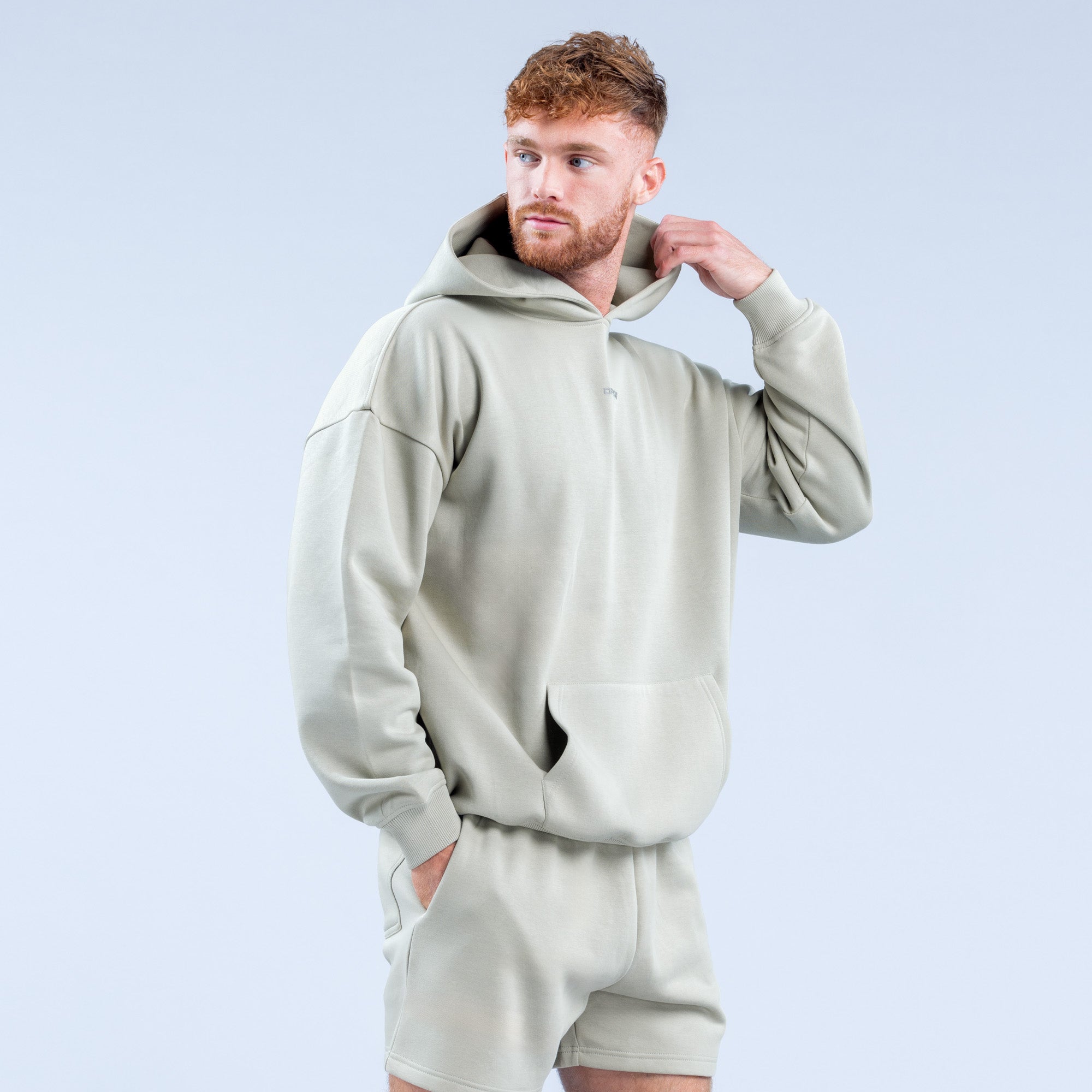 Sudadera con Capucha DFYNE Recharge Hombre Gris | 4685-ZCRPV