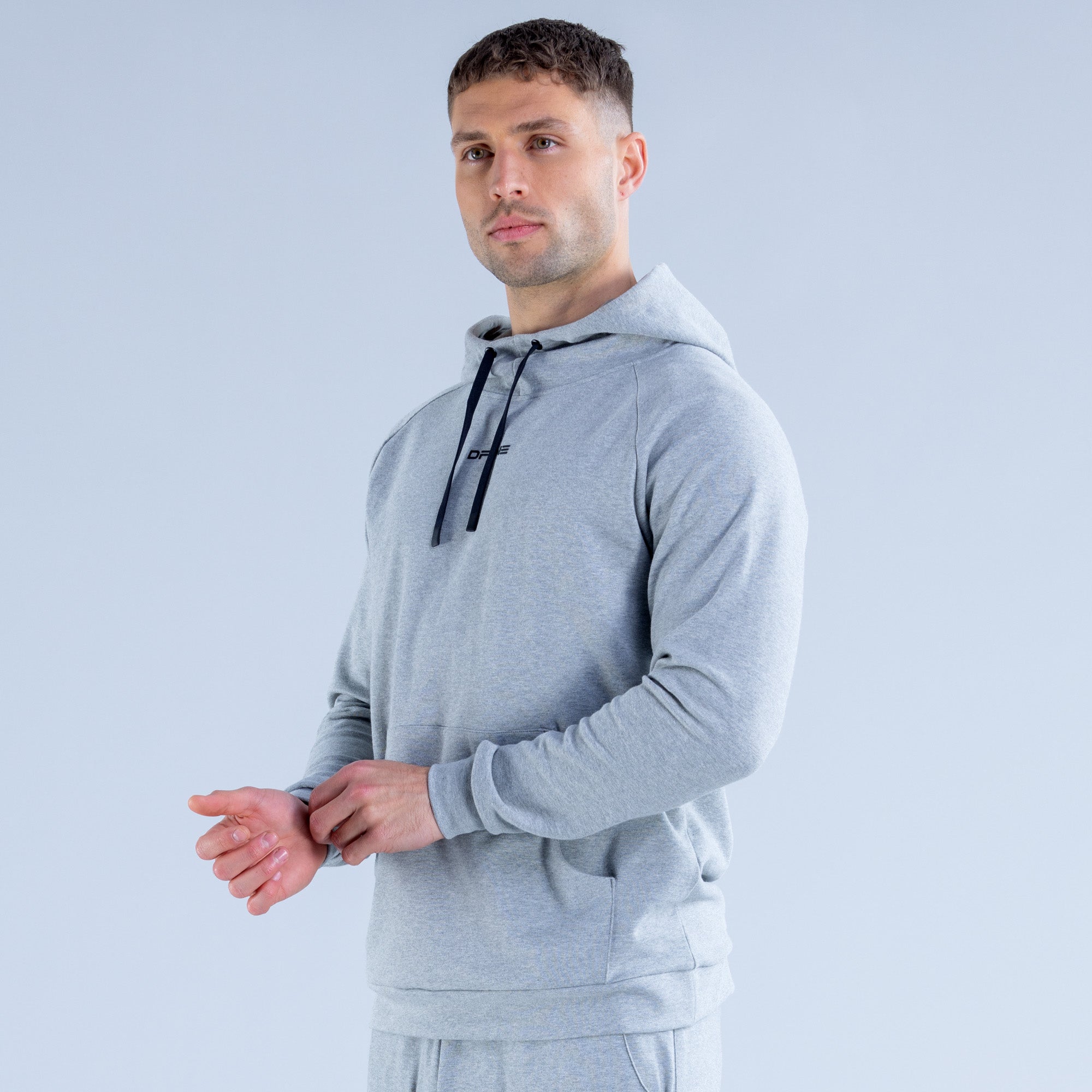 Sudadera con Capucha DFYNE Stealth Midweight Hombre Gris | 5794-TMEBP