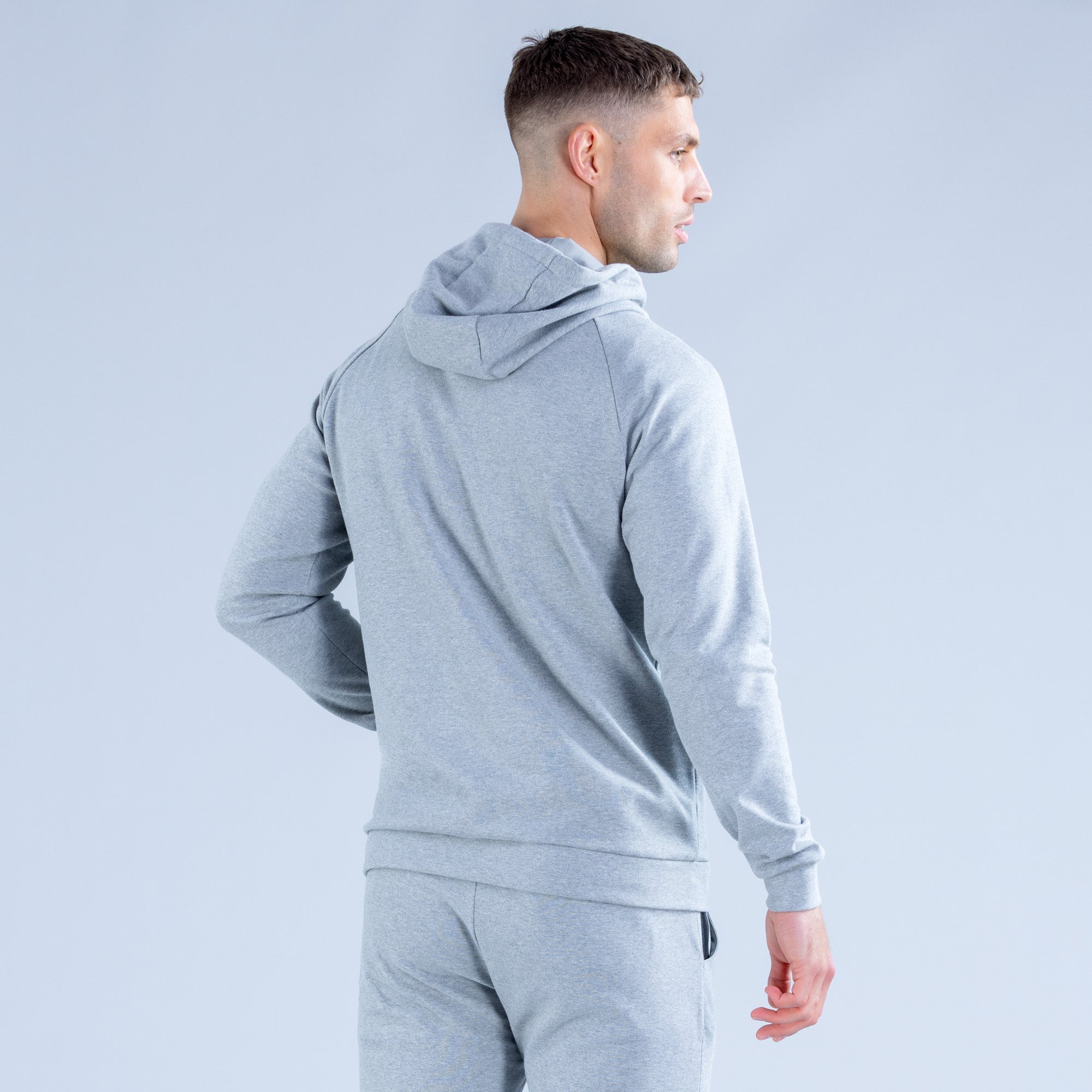 Sudadera con Capucha DFYNE Stealth Midweight Hombre Gris | 5794-TMEBP