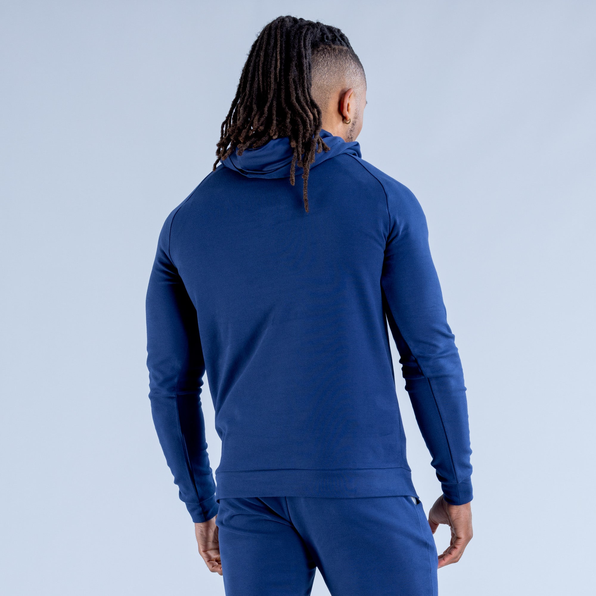 Sudadera con Capucha DFYNE Stealth Midweight Hombre Azules | 8693-PTXVZ