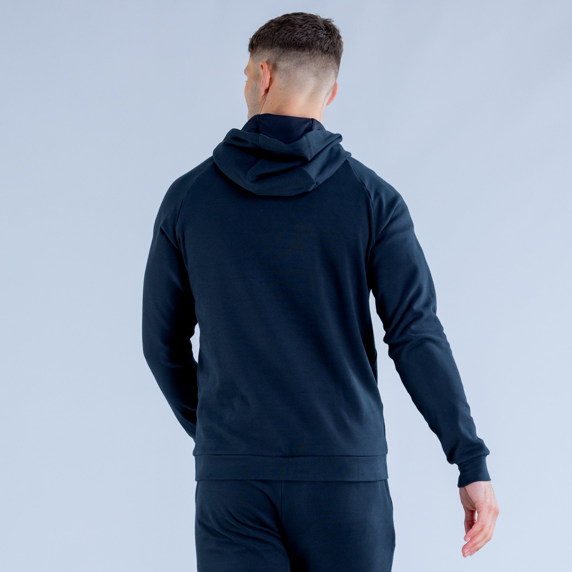 Sudadera con Capucha DFYNE Stealth Midweight Hombre Negras | 3574-RXQIA
