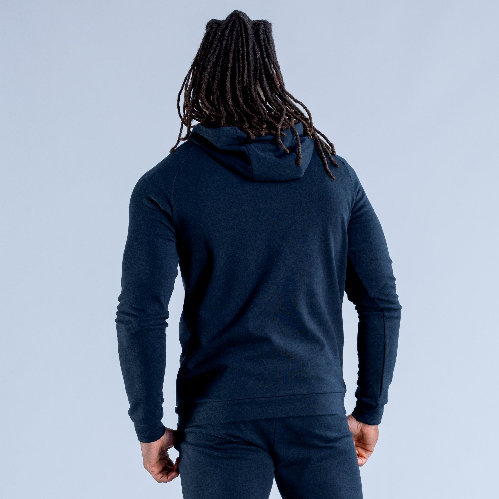 Sudadera con Capucha DFYNE Stealth Midweight Hombre Negras | 3574-RXQIA